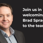 Portrait of Brad Sprague, Director of Sales & Marketing at ProInfoNet, with welcome message announcing his addition to the team.